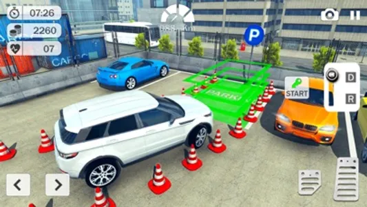 Prado Car Parking Driving Game screenshot 0