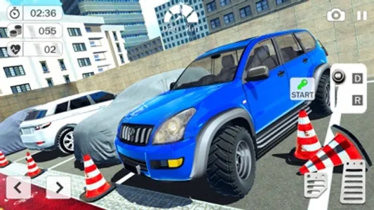 Prado Car Parking Driving Game screenshot 1