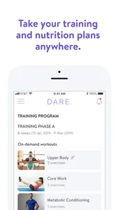 Dare Training Studio screenshot 2