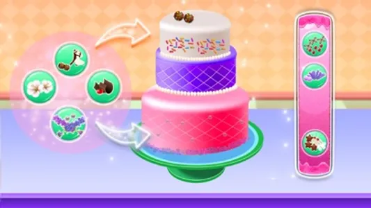 Wedding Cake Maker Game screenshot 2