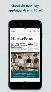 Härryda-Posten E-tidning screenshot 1