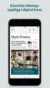 Mark-Posten E-tidning screenshot 1