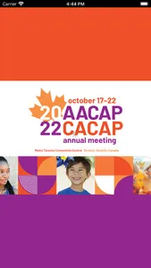 AACAP/CACAP 2022 screenshot 0