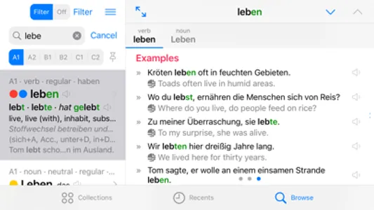 Dictionary German screenshot 5