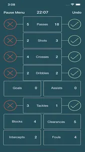 Football StatKeeper screenshot 1