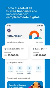 Qik Banco Digital screenshot 1