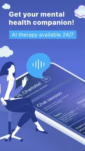 Mentle: AI Therapy Companion screenshot 0