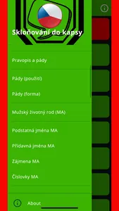 Czech Pocket Declensions screenshot 0