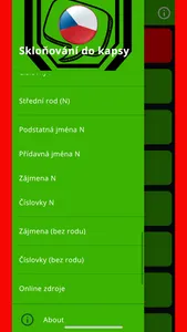 Czech Pocket Declensions screenshot 2