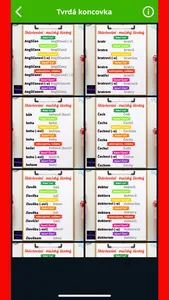 Czech Pocket Declensions screenshot 5