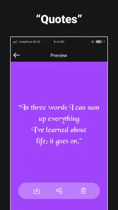 Quote IT : Quotes Creator screenshot 5