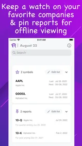 ReportR: Financial Reports screenshot 1