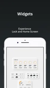 Simple:Weather&Rain Widgets screenshot 2