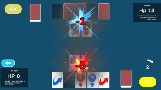 2 Players Game: Number Fighter screenshot 1