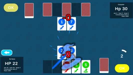 2 Players Game: Number Fighter screenshot 3