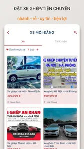 Đặt xe giá rẻ screenshot 1