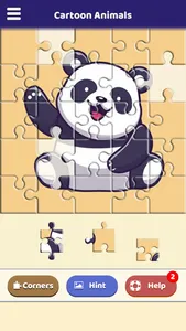 Cartoon Animals Puzzle screenshot 2