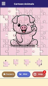 Cartoon Animals Puzzle screenshot 3