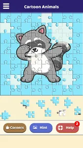 Cartoon Animals Puzzle screenshot 4