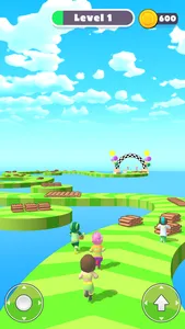 Shortcut Guys 3D -Stumble Race screenshot 1