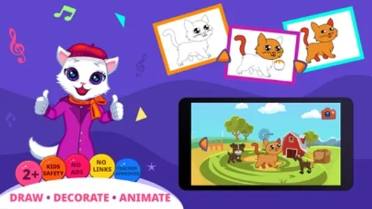 Lily Mily Drawing for kids screenshot 0