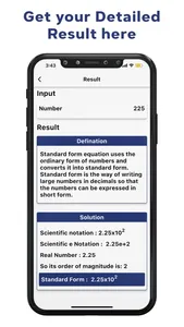 Standard Notation Form Calc screenshot 2