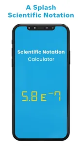 Scientific+Notation Calculator screenshot 0