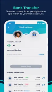 Giveaway App - Digital Wallet screenshot 3