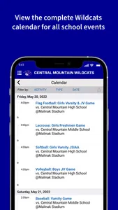 Central Mountain Wildcats screenshot 3