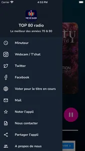 TOP 80 radio screenshot 1