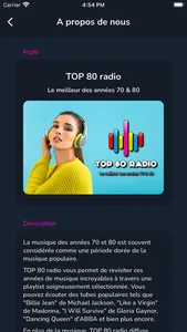 TOP 80 radio screenshot 5