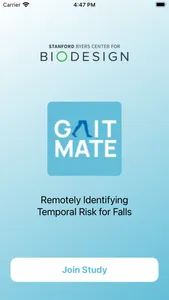 GaitMate screenshot 2