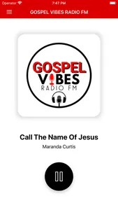 GOSPEL VIBES RADIO FM screenshot 2