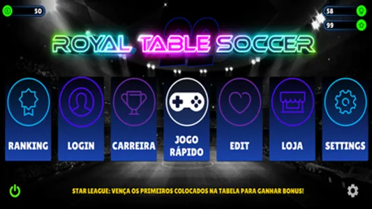 Royal Table Soccer screenshot 0