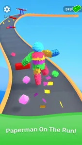 Paper Man Runner screenshot 1