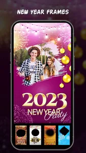 New Year Photo Frames & Cards screenshot 3