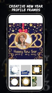 New Year Photo Frames & Cards screenshot 4