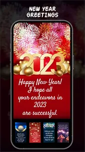 New Year Photo Frames & Cards screenshot 5