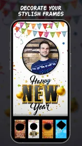 New Year Photo Frames & Cards screenshot 7