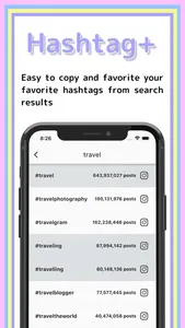 Hashtag+ screenshot 1
