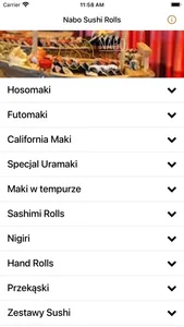 Nabo Sushi Rolls screenshot 0