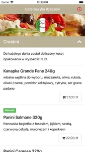 Cafe Bazylia Rzeszow screenshot 0