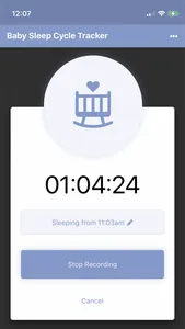 Baby Sleep Cycle Tracker screenshot 4