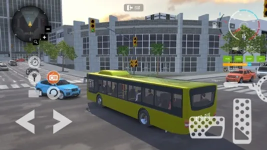 Red Bus Game Driving Simulator screenshot 3