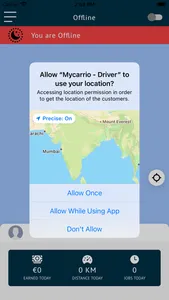 Mycarrio - Delivery Partner screenshot 1