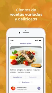 MyFoodPlan - Plan nutricional screenshot 2