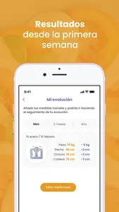 MyFoodPlan - Plan nutricional screenshot 5