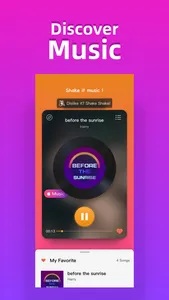 music player - shake it! music screenshot 1