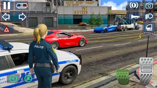 Cop Car Chase Police Simulator screenshot 0