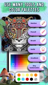 Coloring Games：Color by Number screenshot 1